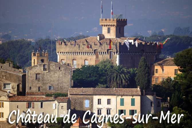 Grand Studio Tres Agreable Avec Bar, Cuisine Et Terrasse Cagnes-sur-Mer Buitenkant foto